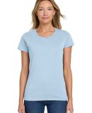 5000L Gildan Missy Fit Heavy Cotton T-Shirt in Light blue