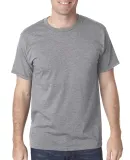 5010 Bayside Adult Heather Jersey Tee in Heather grey