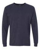 5060 Bayside Adult Long-Sleeve Cotton Tee in Navy