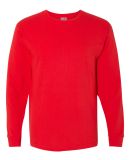 5060 Bayside Adult Long-Sleeve Cotton Tee in Red