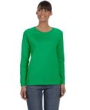 5400L Gildan Missy Fit Heavy Cotton Fit Long-Sleev in Irish green