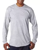 6100 Bayside Adult Long-Sleeve Cotton Tee in Ash