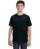 6101 LA T Youth Fine Jersey T-Shirt in Black