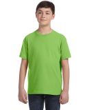 6101 LA T Youth Fine Jersey T-Shirt in Key lime