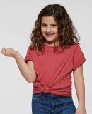 6101 LA T Youth Fine Jersey T-Shirt in Passionfruit