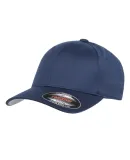 6277Y Flexfit Youth Wooly 6-Panel Cap in Navy