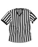 C02 In Your Face Mens Referee V-Neck White/Black