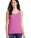 64200L Gildan Junior Fit Softstyle Tank Top in Azalea