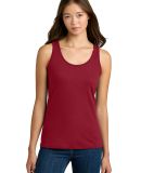 64200L Gildan Junior Fit Softstyle Tank Top in Cherry red