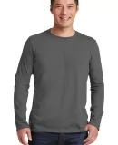 64400 Gildan Adult Softstyle Long-Sleeve T-Shirt in Charcoal