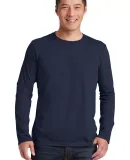 64400 Gildan Adult Softstyle Long-Sleeve T-Shirt in Navy