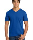 64V00 Gildan Adult Softstyle V Neck T Shirts in Royal
