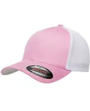 6511 Flexfit in Pink/ white