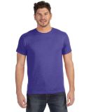 6901 LA T Adult Fine Jersey T-Shirt in Vintage purple