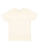 6901 LA T Adult Fine Jersey T-Shirt in Natural