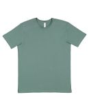 6901 LA T Adult Fine Jersey T-Shirt in Basil