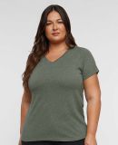 6901 LA T Adult Fine Jersey T-Shirt in Bamboo blackout