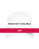 6997 Yupoong Flexfit Garment-Washed Cotton Cap Red