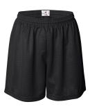 7216 Badger Ladies' Mesh/Tricot 5-Inch Shorts in Black