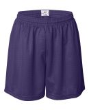 7216 Badger Ladies' Mesh/Tricot 5-Inch Shorts in Purple