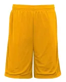 7219 Badger Adult Mesh Shorts With Pockets Gold