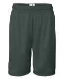 7239 Badger Adult Mini-Mesh 9-Inch Shorts in Forest