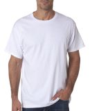 B5000 Bayside Adult Jersey Cotton Tee in White