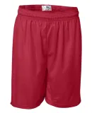 7207 Badger Adult Mesh/Tricot 7-Inch Shorts Red