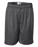 7207 Badger Adult Mesh/Tricot 7-Inch Shorts in Graphite