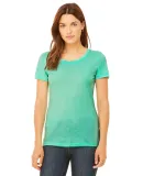 BELLA 8413 Womens Tri-blend T-shirt in Mint triblend