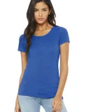 BELLA 8413 Womens Tri-blend T-shirt in Tr royal triblnd