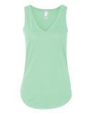 BELLA 8805 Womens Flowy Tank Top in Mint