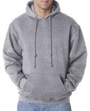 B960 Bayside Cotton Poly Hoodie S - 6XL  in Dark ash