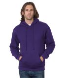 B960 Bayside Cotton Poly Hoodie S - 6XL  in Purple