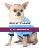 D3900 Doggie Skins Baby Rib Ringer Tee Black/Raspberry