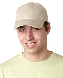 Adams EB101 Brushed Twill Dad Hat in Stone