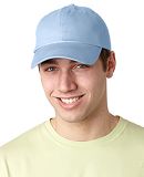 Adams EB101 Brushed Twill Dad Hat in Baby blue