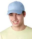 Adams EB101 Brushed Twill Dad Hat in Baby blue