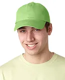 Adams EB101 Brushed Twill Dad Hat in Lime