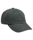 Adams EP101 Twill Pigment-dyed Dad Hat in Charcoal