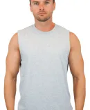 2700 Gildan Adult Ultra Cotton Sleeveless T-Shirt SPORT GREY
