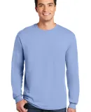5400 Gildan Adult Heavy Cotton Long-Sleeve T-Shirt in Carolina blue
