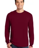 5400 Gildan Adult Heavy Cotton Long-Sleeve T-Shirt in Garnet