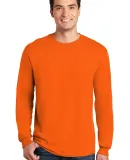 5400 Gildan Adult Heavy Cotton Long-Sleeve T-Shirt in Orange