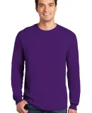 5400 Gildan Adult Heavy Cotton Long-Sleeve T-Shirt in Purple