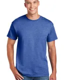 8000 Gildan Adult DryBlend T-Shirt in Hthr sport royal