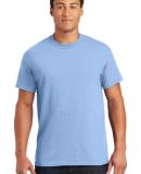 Gildan 8000 Wholesale Adult DryBlend Plain T-Shirt in Light blue