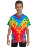 H1000b tie dye Youth Tie-Dyed Cotton Tee in Woodstock