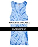 H3000b tie dye 100% Cotton Youth Soffe Tank Tops Black Spider
