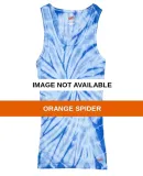 H3000b tie dye 100% Cotton Youth Soffe Tank Tops Orange Spider
